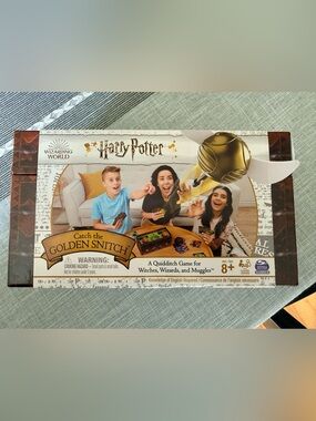 Harry Potter Catch the Golden Snitch Board Game - Factory sealed